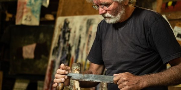 Foto: Filosofisch café Heerde en kunstbeschouwing